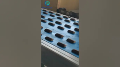 Sáu dòng sợi dâu nhồi bông ngày làm máy với máy cắt guillotine #shorts