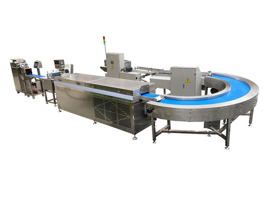 Ba lớp sản xuất protein bar 220V Papa Encrusting Machine