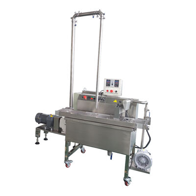 Giá tốt. Space-Saving Automatic Chocolate Enrober with Melting Tank | Continuous Supply trực tuyến