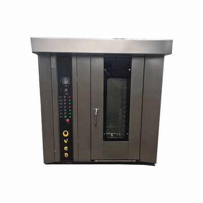 Giá tốt. Máy nướng bánh mì dễ dàng và sạch 100Kg / H Trays Rotary Oven trực tuyến