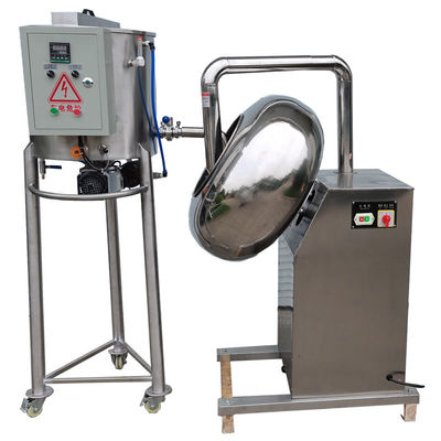 Giá tốt. Máy nướng sô cô la 220V 380V 32 vòng/phút Máy đánh bóng sô cô la trực tuyến