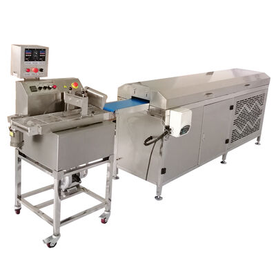 Giá tốt. Máy Enrober thép không gỉ 304 220V đơn pha sô cô la Long Service trực tuyến