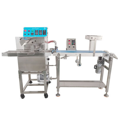 Giá tốt. Tốc độ cao thép không gỉ 304 Chocolate Enrober Machine Snack Bars Easy trực tuyến