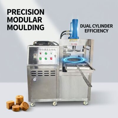 Giá tốt. Máy ép thủy lực làm gạch đường cọ 35 tấn Capacity Semi-automatic trực tuyến